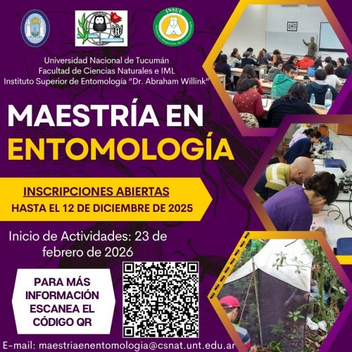 Maestria Entomologia 2026